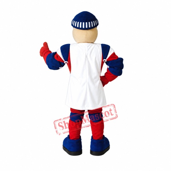 Happy Knight Mascot Costume Happy Knight Mascot Costume