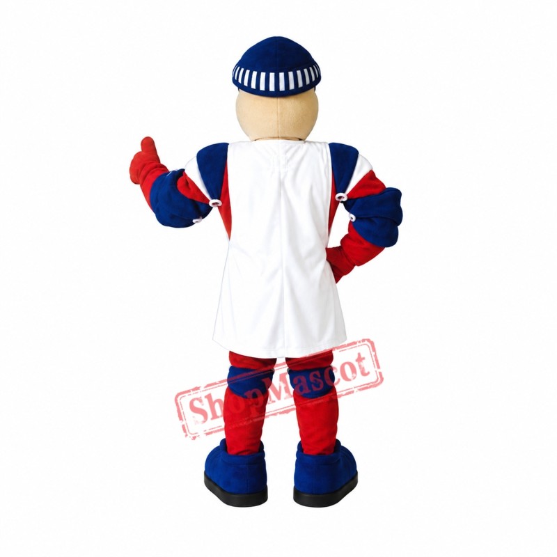 Happy Knight Mascot Costume Happy Knight Mascot Costume