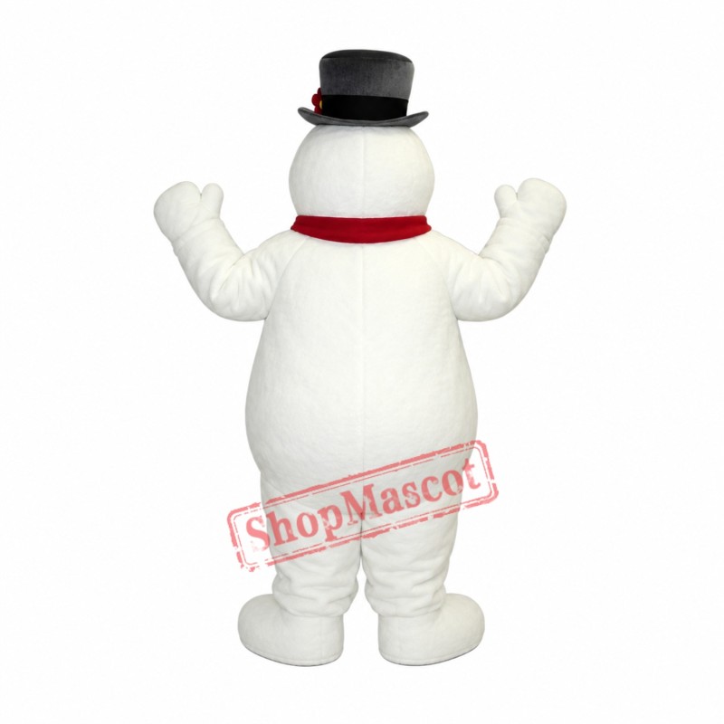 Happy Lightweight Snowman Mascot Costume Happy Lightweight Snowman Mascot Costume