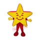 Smiling Lightweight Star Mascot Costume Smiling Lightweight Star Mascot Costume