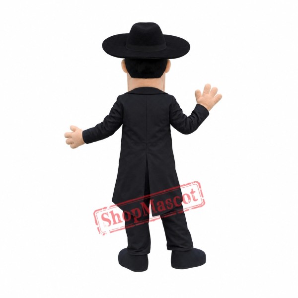 Gentleman Mascot Costume Free Shipping