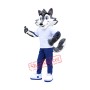 Friendly Lightweight Wolf Mascot Costume