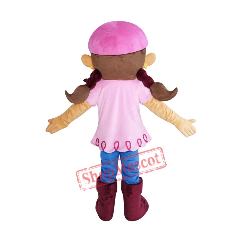 Pirate Izzy Mascot Costume