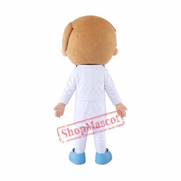 Man Doctor Mascot Costume Man Doctor Mascot Costume