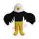 High Quality Black Eagle Mascot Costume High Quality Black Eagle Mascot Costume