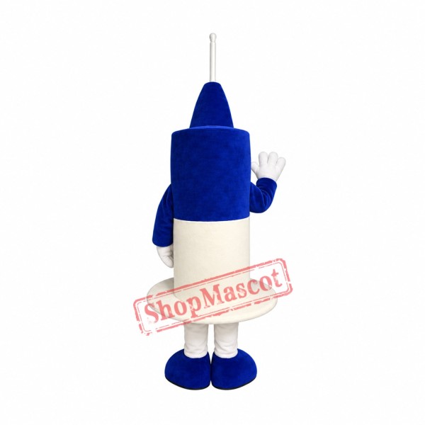 High Quality Syringe Mascot Costume High Quality Syringe Mascot Costume