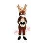 High Quality Christmas Reindeer Mascot Costume