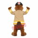Fire Protection Beaver Mascot Costume