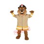 Fire Protection Beaver Mascot Costume