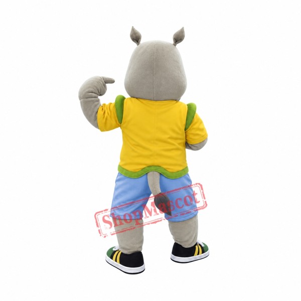 High Quality Rhinoceros Mascot Costume High Quality Rhinoceros Mascot Costume