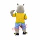 High Quality Rhinoceros Mascot Costume High Quality Rhinoceros Mascot Costume