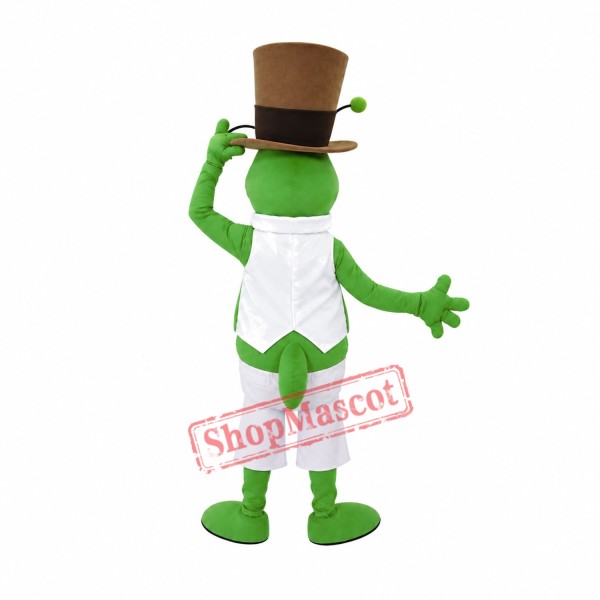 Happy Lightweight Grasshopper Mascot Costume Happy Lightweight Grasshopper Mascot Costume