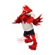Fierce Phoenix Mascot Costume Fierce Phoenix Mascot Costume