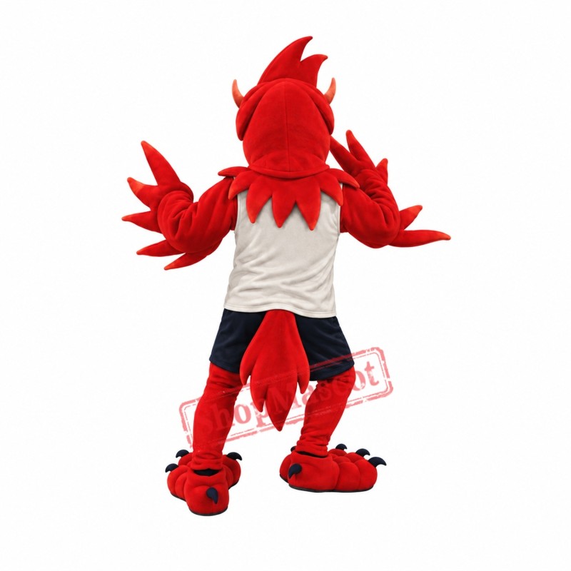 Fierce Phoenix Mascot Costume Fierce Phoenix Mascot Costume