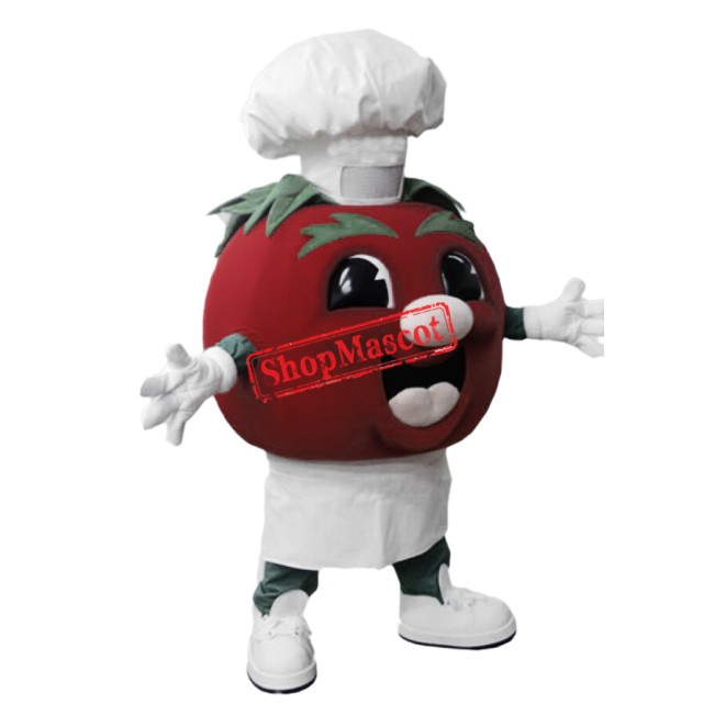 Chef Tomato Mascot Costume