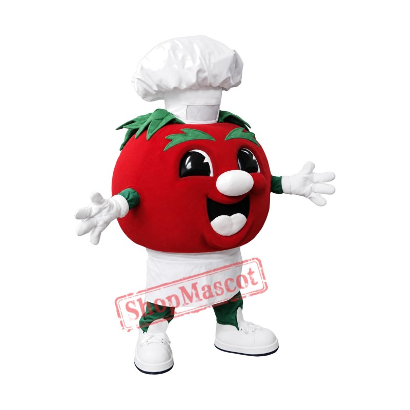 Chef Tomato Mascot Costume