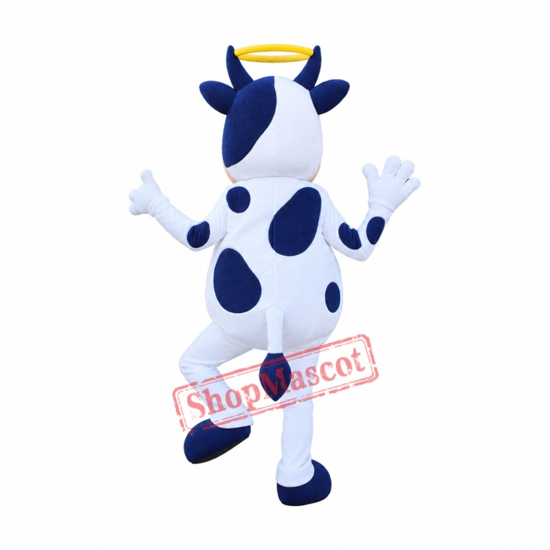 Friendly Lightweight Cow Mascot Costume Friendly Lightweight Cow Mascot Costume