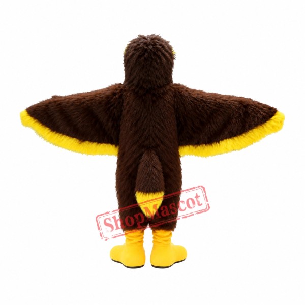 Brown Eagle Mascot Costume Brown Eagle Mascot Costume