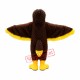 Brown Eagle Mascot Costume Brown Eagle Mascot Costume