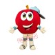Happy Lightweight Apple Mascot Costume Happy Lightweight Apple Mascot Costume