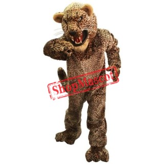 Fierce Lightweight Leopard Mascot Costume