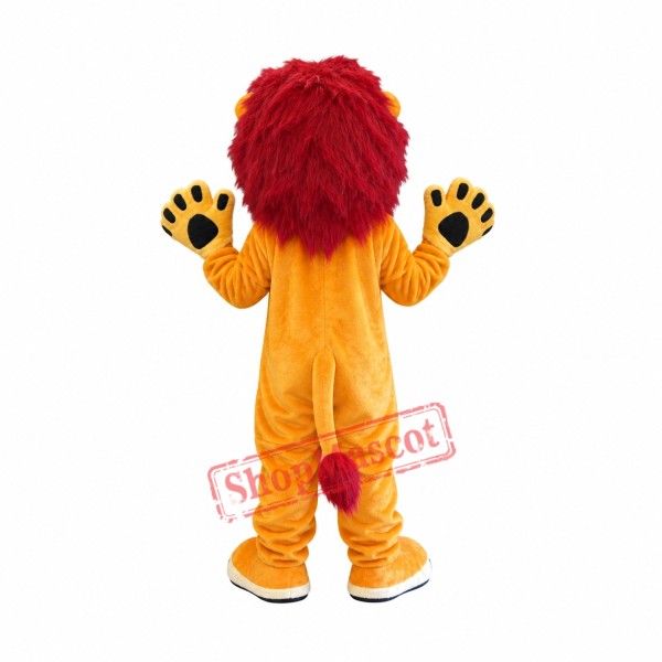 Friendly Lightweight Animal Lion Mascot Costume