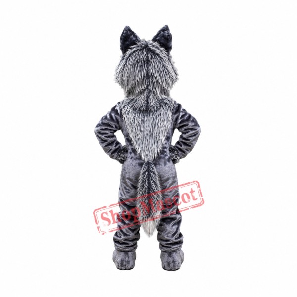 Friendly Animal Wolf Mascot Costume