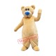 Cute Yellow Lightweight Bear Mascot Costume Cute Yellow Lightweight Bear Mascot Costume