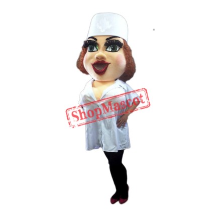Top Quality Nurse Mascot Costume