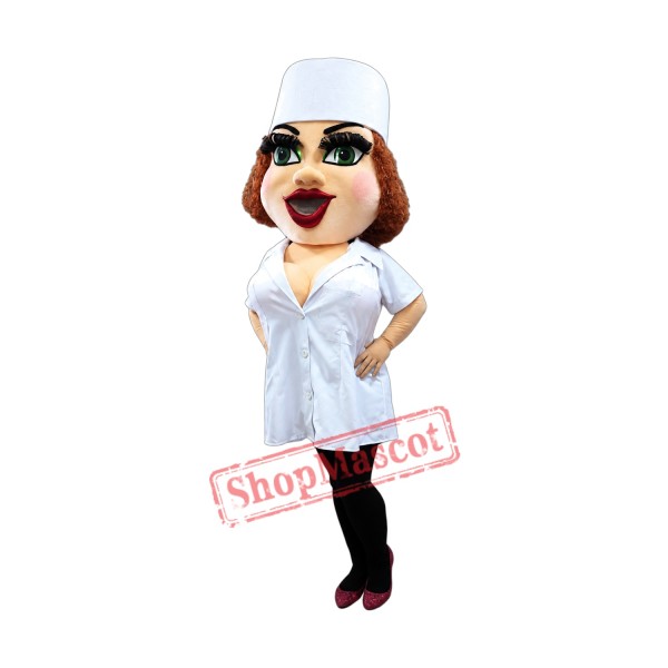 Top Quality Nurse Mascot Costume