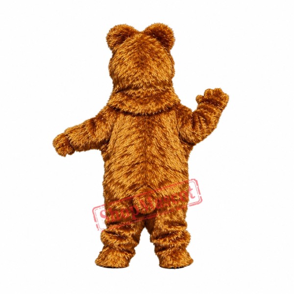 Cute Furry Bear Mascot Costume Cute Furry Bear Mascot Costume