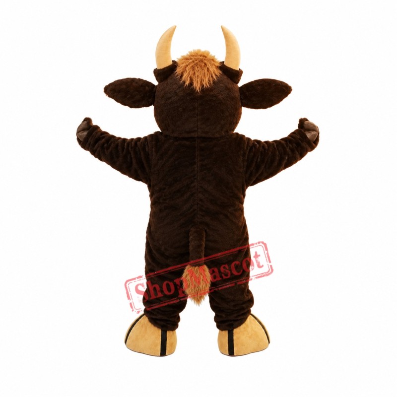 Happy Bull Mascot Costume Happy Bull Mascot Costume