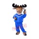 Sport Elk Mascot Costume Sport Elk Mascot Costume