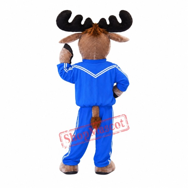 Sport Elk Mascot Costume 