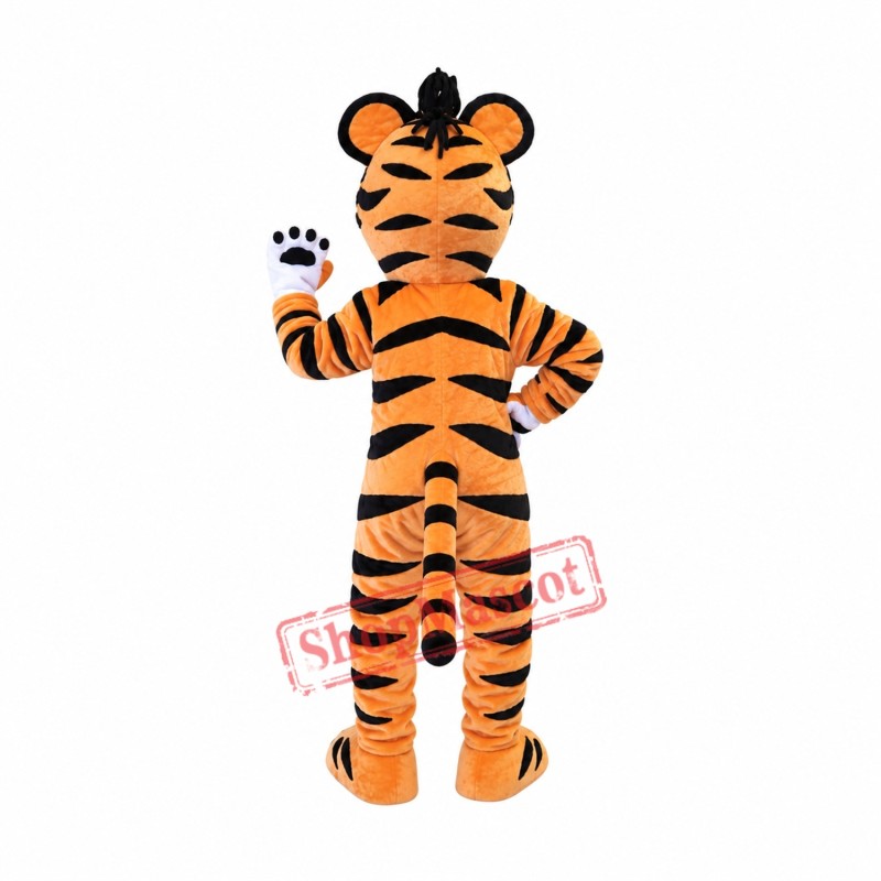 Happy Lightweight Animal Tiger Mascot Costume Happy Lightweight Animal Tiger Mascot Costume