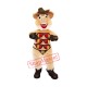 Stripper Pig Mascot Costume Stripper Pig Mascot Costume