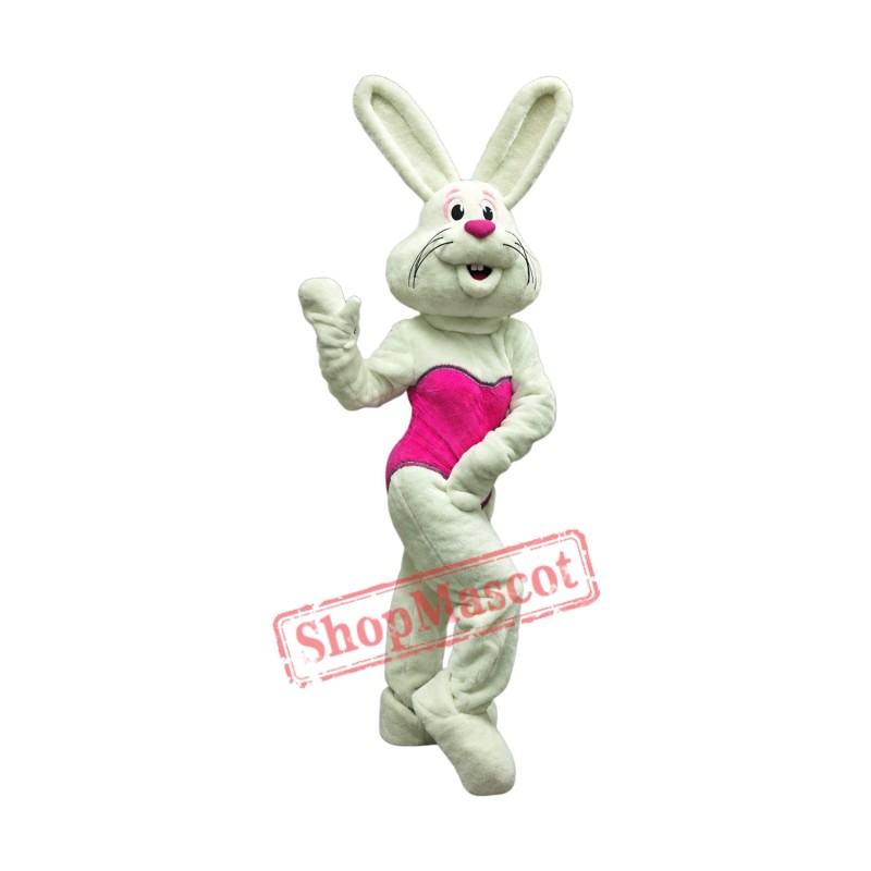 Sexy Bunny Mascot Costume Sexy Bunny Mascot Costume