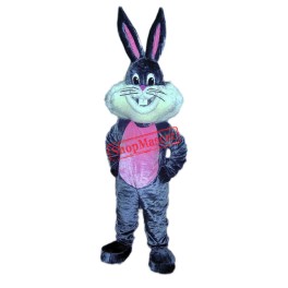 Happy Lightweight Bunny Rabbit Mascot Costume