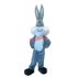 Grey Lightweight Rabbit Mascot Costume