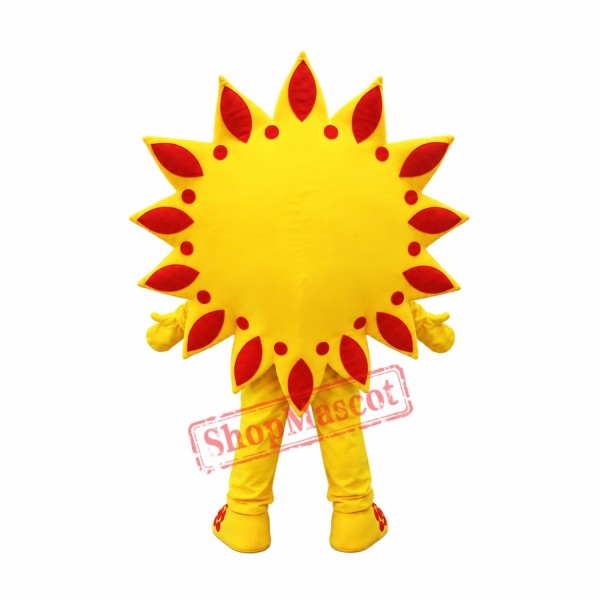 High Quality Sun Mascot Costume High Quality Sun Mascot Costume