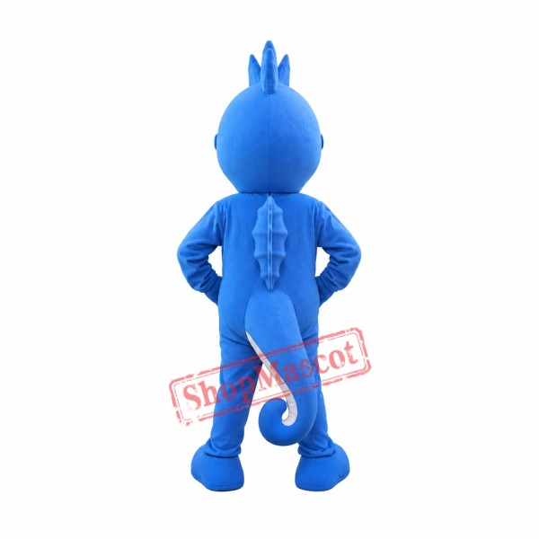Happy Sea Horse Mascot Costume