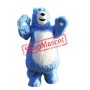 Blue Bear Mascot Costume Free Shipping