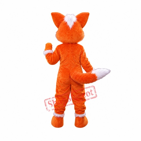 Happy Lightweight Fox Mascot Costume Happy Lightweight Fox Mascot Costume