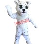 Happy Lightweight Snow Leopard Mascot Costume