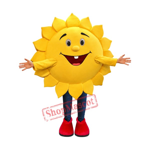Sunflower Mascot Costume