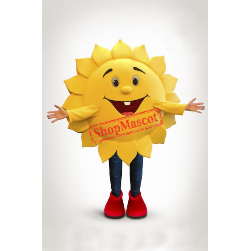 Sunflower Mascot Costume
