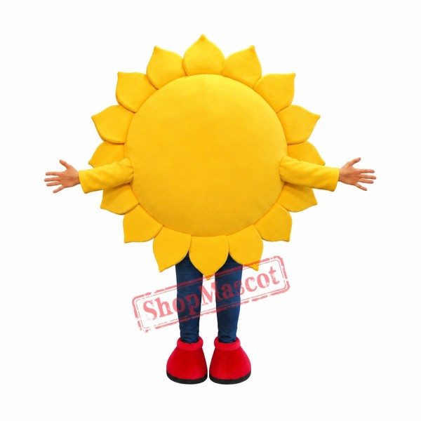 Sunflower Mascot Costume Sunflower Mascot Costume