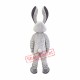 Smiling Bunny Mascot Costume