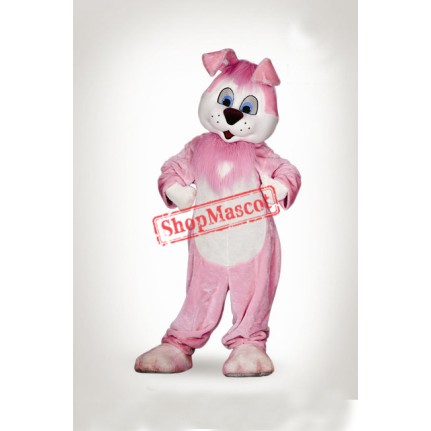 Cute Pink Rabbit Mascot Costume