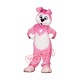 Cute Pink Rabbit Mascot Costume Cute Pink Rabbit Mascot Costume